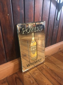 Powers Whiskey Antique Mirror_1